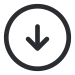 Arrow Down 2 SVG Icon